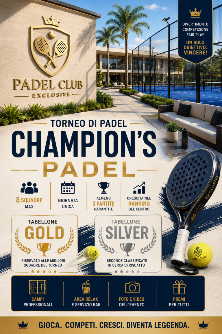 Locandina: Torneo Gold/Silver